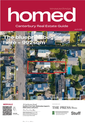 Cover of Homed Canterbury Region