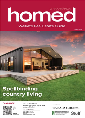 Cover of Homed Waikato Region