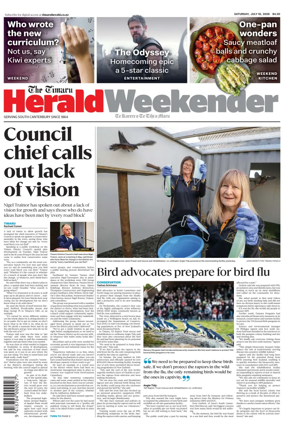 Cover of The Timaru Herald