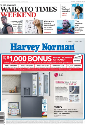 Cover of Waikato Times