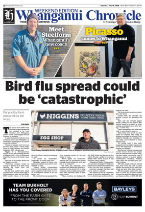 Cover of Whanganui Chronicle