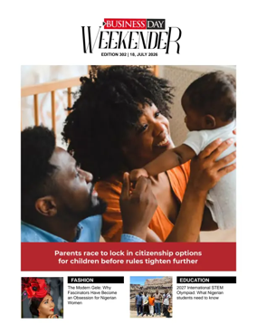 Cover of Business Day (Nigeria)