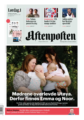 Cover of Aftenposten