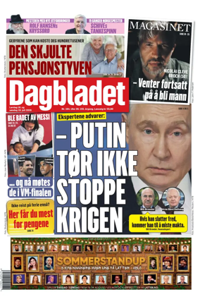 Cover of Dagbladet