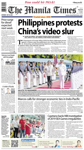 Cover of The Manila Times