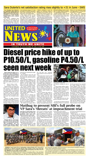 Cover of United News - English Edition