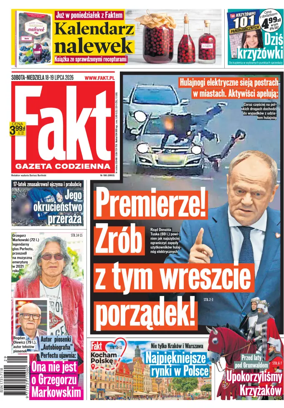Cover of Fakt Gazeta Codzienna (Saturday)