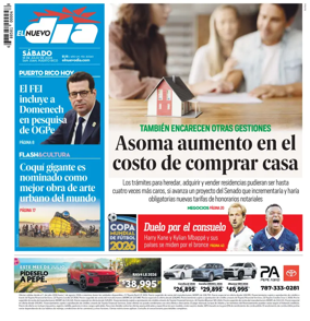 Cover of El Nuevo Dia