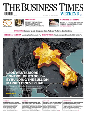 Cover of The Business Times