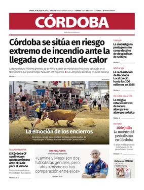 Cover of Diario Cordoba