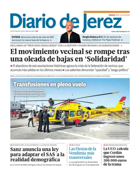 Cover of Diario de Jerez