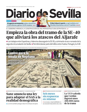 Cover of Diario de Sevilla