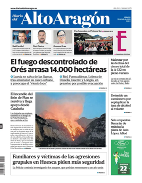 Cover of Diario del Alto Aragon