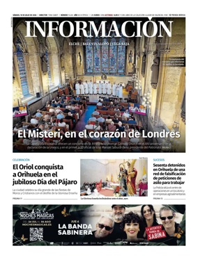 Cover of Diario Informacion (Elche y Vega Baja)