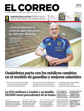 Cover of El Correo (Costa)