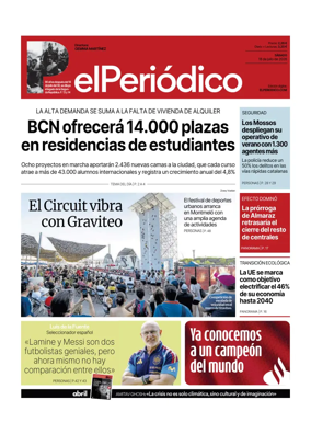 Cover of El Periodico - Castellano
