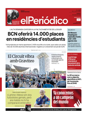 Cover of El Periodico - Catala