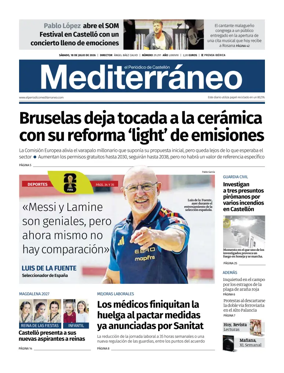 Cover of El Periodico Mediterraneo