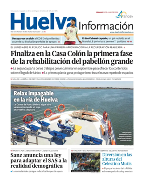 Cover of Huelva Informacion