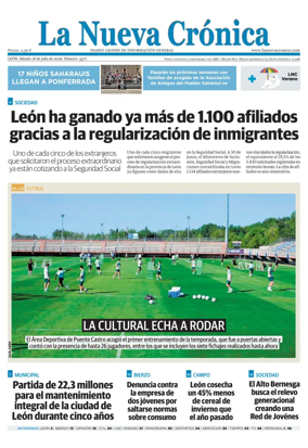 Cover of La Nueva Cronica