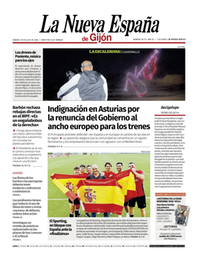 Cover of La Nueva Espana (Gijon)