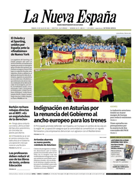 Cover of La Nueva Espana (Oriente)