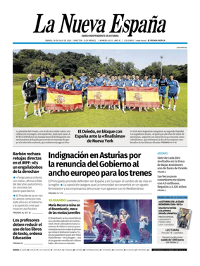 Cover of La Nueva Espana (Oviedo)