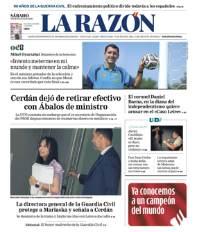 Cover of La Razon (1st Edition)
