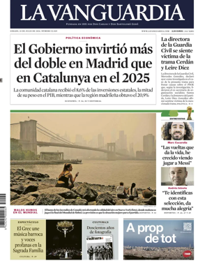 Cover of La Vanguardia (1st Edition)