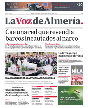 Cover of La Voz de Almeria