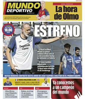 Cover of Mundo Deportivo (Gipuzkoa)