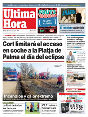 Cover of Ultima Hora