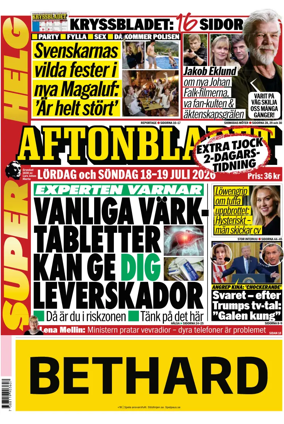 Cover of Aftonbladet