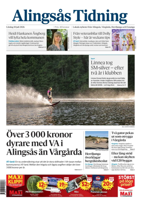 Cover of Alingsas Tidning