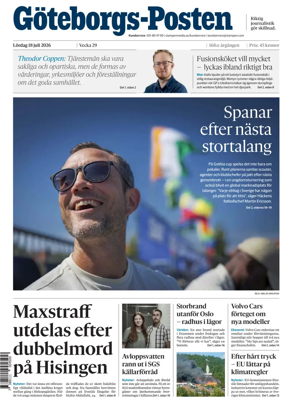 Cover of Goteborgs-Posten