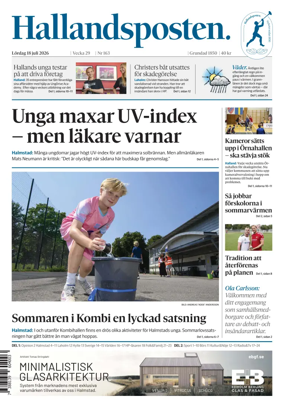 Cover of Hallandsposten