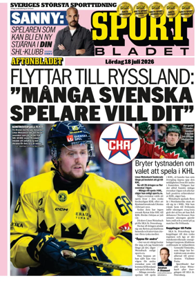 Cover of Sportbladet