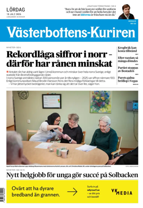Cover of Vasterbottens-Kuriren