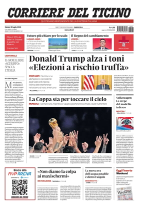 Cover of Corriere del Ticino
