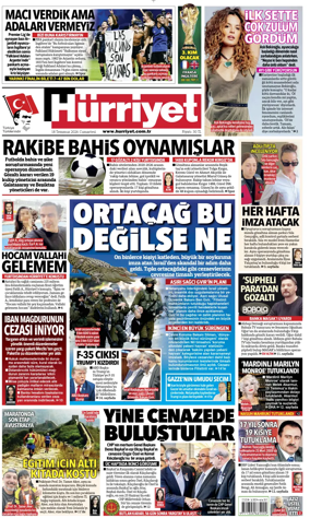 Cover of Hurriyet