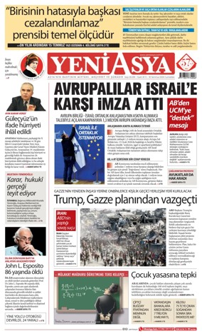 Cover of Yeni Asya