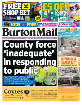 Cover of Burton Mail