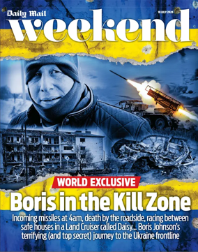 Cover of Daily Mail Weekend Magazine