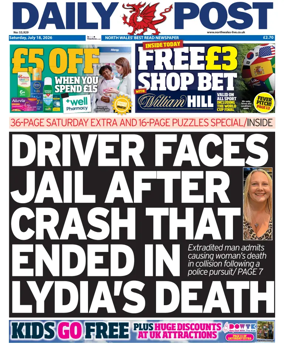 Cover of Daily Post (North Wales)