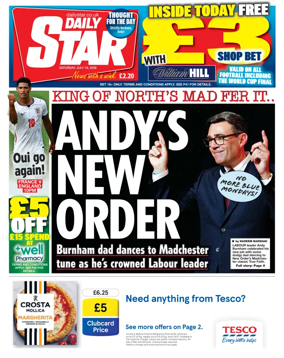 Cover of Daily Star