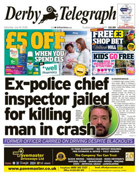 Cover of Derby Telegraph