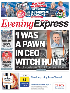 Cover of Evening Express