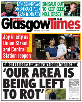 Cover of Glasgow Times