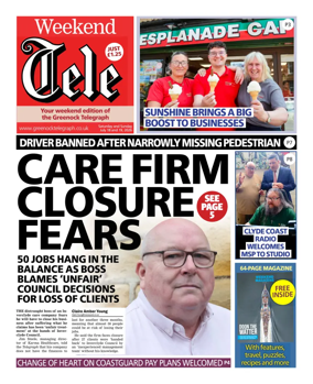 Cover of Greenock Telegraph