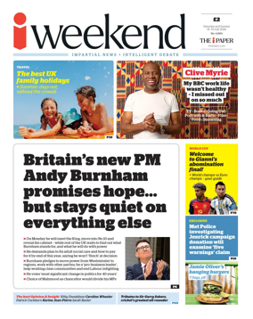 Cover of iNews Weekend